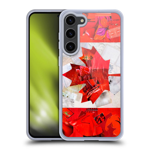 Artpoptart Flags Canada Soft Gel Case for Samsung Galaxy S23+ 5G & MagSafe