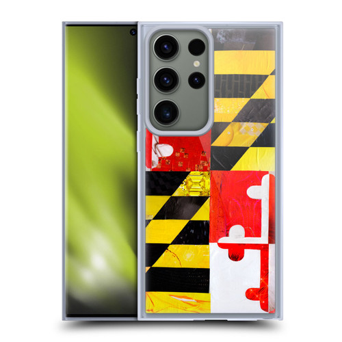 Artpoptart Flags Maryland Soft Gel Case for Samsung Galaxy S23 Ultra 5G & MagSafe