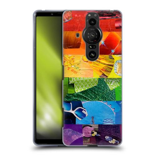 Artpoptart Flags LGBT Soft Gel Case for Sony Xperia Pro-I