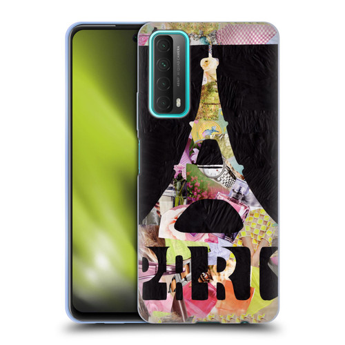 Artpoptart Travel Paris Soft Gel Case for Huawei P Smart (2021)