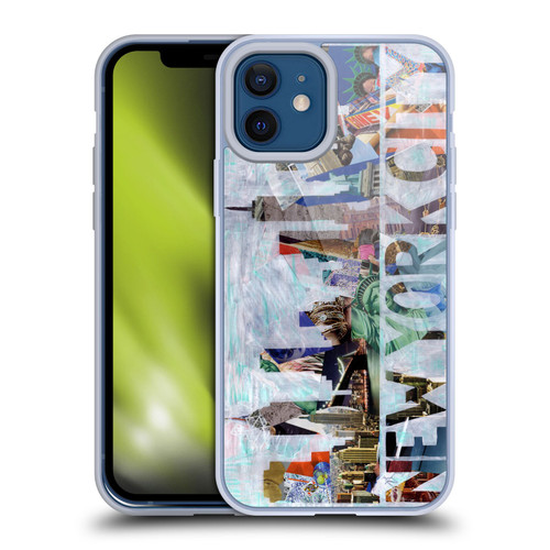 Artpoptart Travel New York Soft Gel Case for Apple iPhone 12 / iPhone 12 Pro