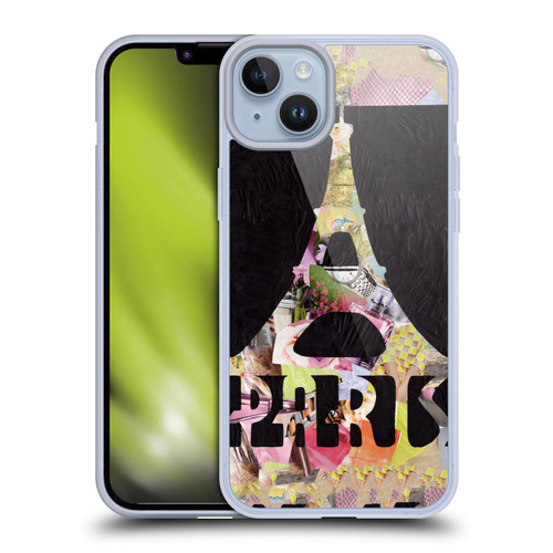 Artpoptart Travel Paris Soft Gel Case for Apple iPhone 14 Plus