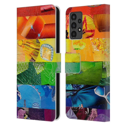 Artpoptart Flags LGBT Leather Book Wallet Case Cover For Samsung Galaxy A13 (2022)