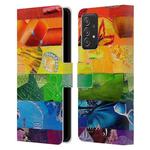 Artpoptart Flags LGBT Leather Book Wallet Case Cover For Samsung Galaxy A53 5G (2022)
