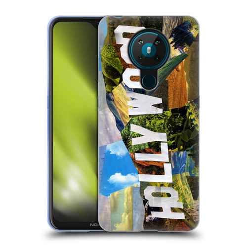 Artpoptart Travel Hollywood Soft Gel Case for Nokia 5.3