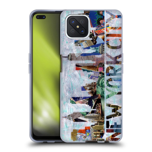 Artpoptart Travel New York Soft Gel Case for OPPO Reno4 Z 5G