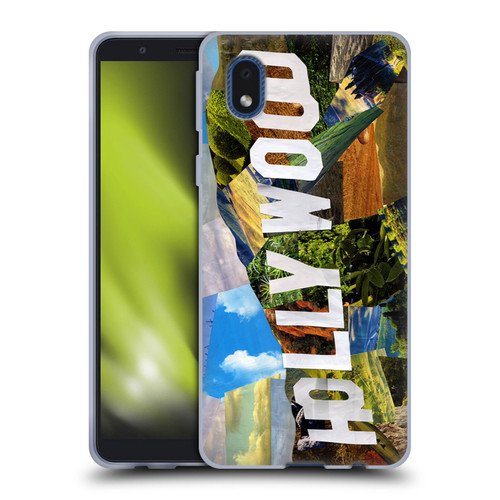 Artpoptart Travel Hollywood Soft Gel Case for Samsung Galaxy A01 Core (2020)