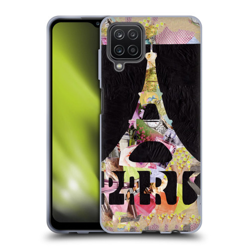 Artpoptart Travel Paris Soft Gel Case for Samsung Galaxy A12 (2020)