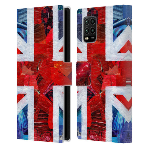 Artpoptart Flags Union Jack Leather Book Wallet Case Cover For Xiaomi Mi 10 Lite 5G