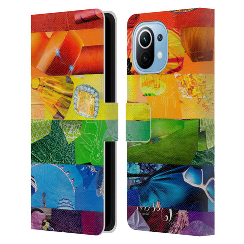 Artpoptart Flags LGBT Leather Book Wallet Case Cover For Xiaomi Mi 11