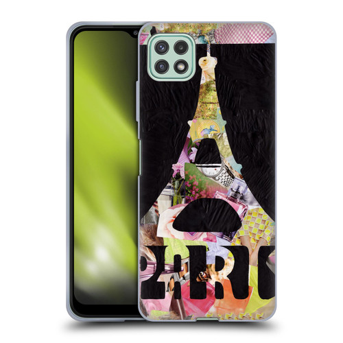 Artpoptart Travel Paris Soft Gel Case for Samsung Galaxy A22 5G / F42 5G (2021)
