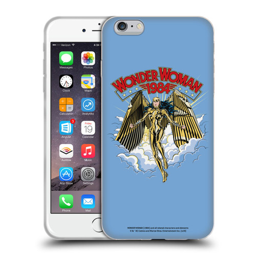 Wonder Woman 1984 Retro Art Golden Armour Soft Gel Case for Apple iPhone 6 Plus / iPhone 6s Plus