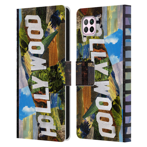 Artpoptart Travel Hollywood Leather Book Wallet Case Cover For Huawei Nova 6 SE / P40 Lite
