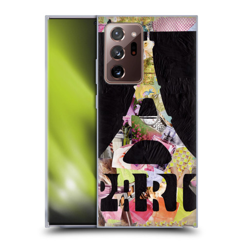 Artpoptart Travel Paris Soft Gel Case for Samsung Galaxy Note20 Ultra / 5G