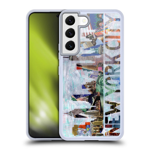 Artpoptart Travel New York Soft Gel Case for Samsung Galaxy S22 5G