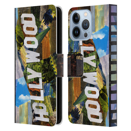 Artpoptart Travel Hollywood Leather Book Wallet Case Cover For Apple iPhone 13 Pro