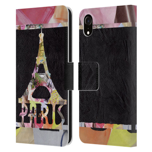 Artpoptart Travel Paris Leather Book Wallet Case Cover For Apple iPhone XR