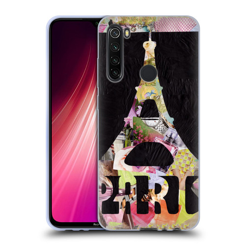 Artpoptart Travel Paris Soft Gel Case for Xiaomi Redmi Note 8T