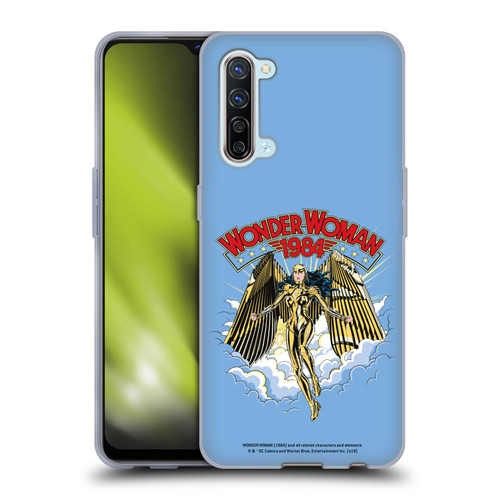 Wonder Woman 1984 Retro Art Golden Armour Soft Gel Case for OPPO Find X2 Lite 5G