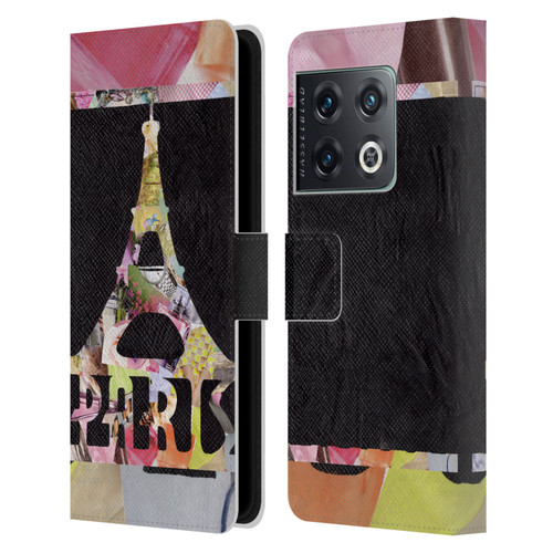 Artpoptart Travel Paris Leather Book Wallet Case Cover For OnePlus 10 Pro