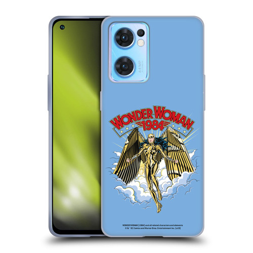 Wonder Woman 1984 Retro Art Golden Armour Soft Gel Case for OPPO Reno7 5G / Find X5 Lite
