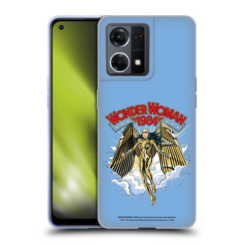 Wonder Woman 1984 Retro Art Golden Armour Soft Gel Case for OPPO Reno8 4G