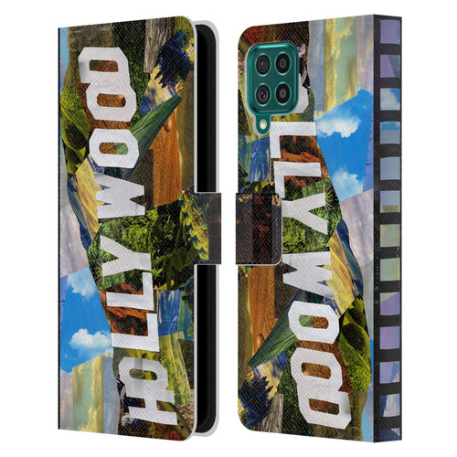 Artpoptart Travel Hollywood Leather Book Wallet Case Cover For Samsung Galaxy F62 (2021)