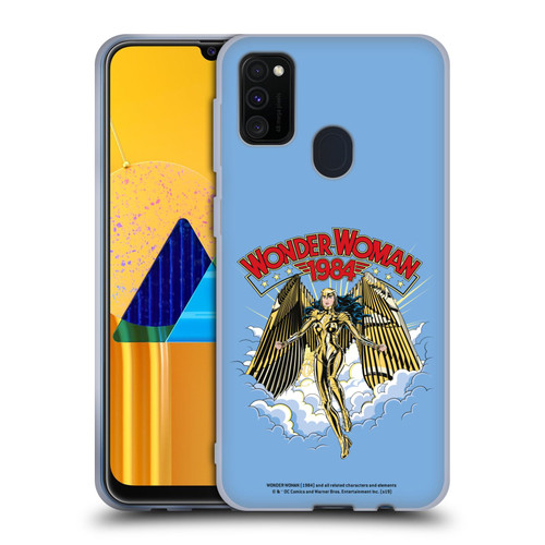 Wonder Woman 1984 Retro Art Golden Armour Soft Gel Case for Samsung Galaxy M30s (2019)/M21 (2020)