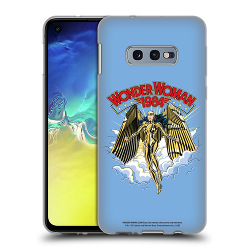 Wonder Woman 1984 Retro Art Golden Armour Soft Gel Case for Samsung Galaxy S10e