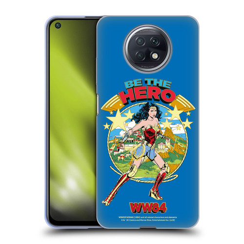 Wonder Woman 1984 Retro Art Be The Hero Soft Gel Case for Xiaomi Redmi Note 9T 5G
