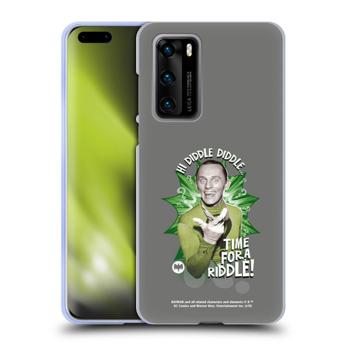 Batman TV Series Character Art Riddler Hi Diddle Soft Gel Case for Huawei P40 5G