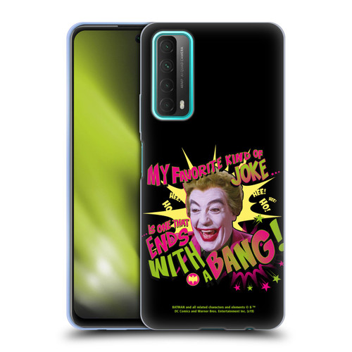 Batman TV Series Character Art Joker With A Bang Soft Gel Case for Huawei P Smart (2021)