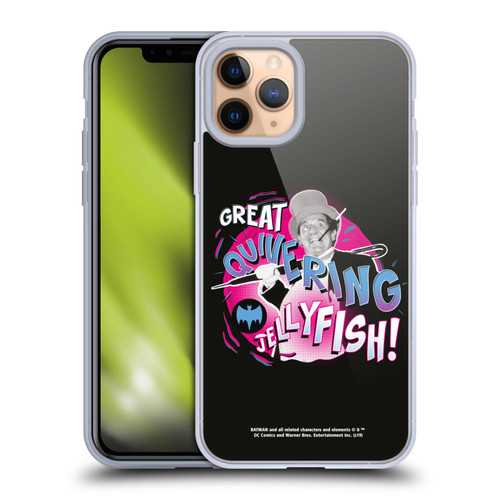 Batman TV Series Character Art Penguin Great Quivering Soft Gel Case for Apple iPhone 11 Pro
