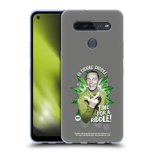 Batman TV Series Character Art Riddler Hi Diddle Soft Gel Case for LG K51S