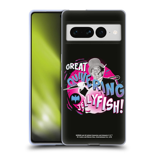 Batman TV Series Character Art Penguin Great Quivering Soft Gel Case for Google Pixel 7 Pro