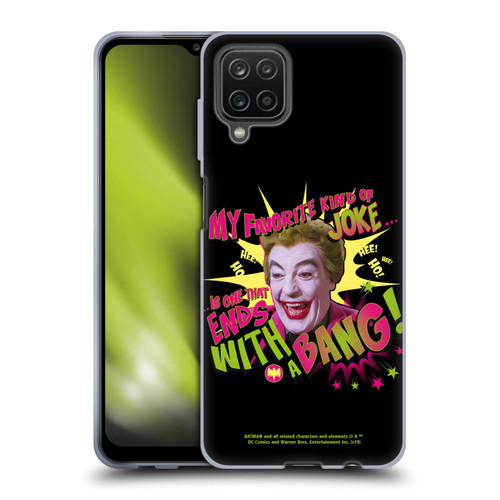 Batman TV Series Character Art Joker With A Bang Soft Gel Case for Samsung Galaxy A12 (2020)