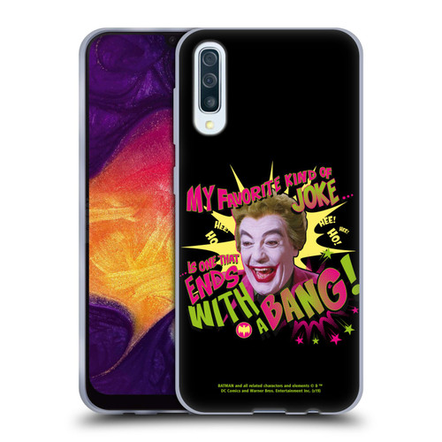 Batman TV Series Character Art Joker With A Bang Soft Gel Case for Samsung Galaxy A50/A30s (2019)