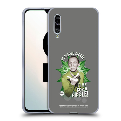 Batman TV Series Character Art Riddler Hi Diddle Soft Gel Case for Samsung Galaxy A90 5G (2019)