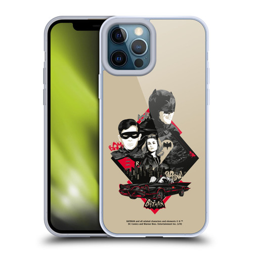 Batman TV Series Graphics Trio Soft Gel Case for Apple iPhone 12 Pro Max