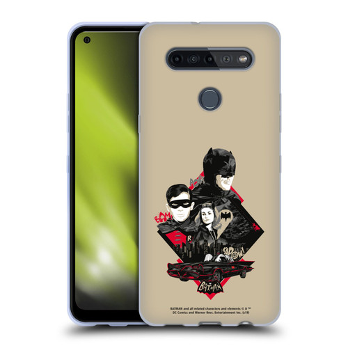 Batman TV Series Graphics Trio Soft Gel Case for LG K51S