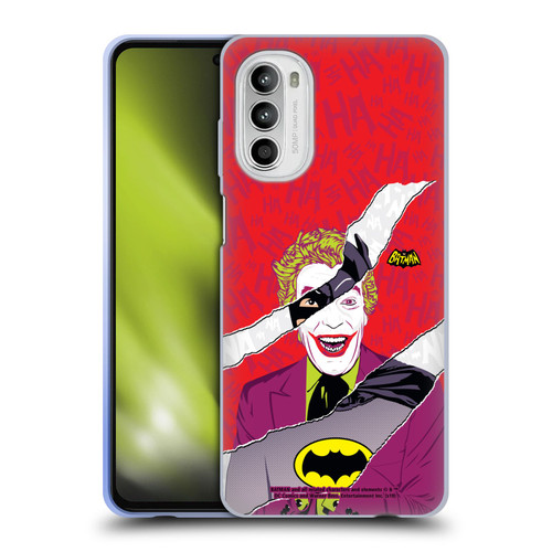 Batman TV Series Graphics Joker Soft Gel Case for Motorola Moto G52