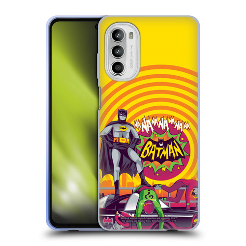 Batman TV Series Graphics Na Na Na Na Soft Gel Case for Motorola Moto G52