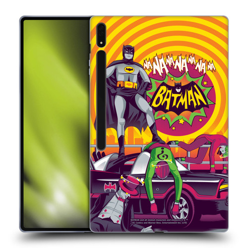 Batman TV Series Graphics Na Na Na Na Soft Gel Case for Samsung Galaxy Tab S8 Ultra