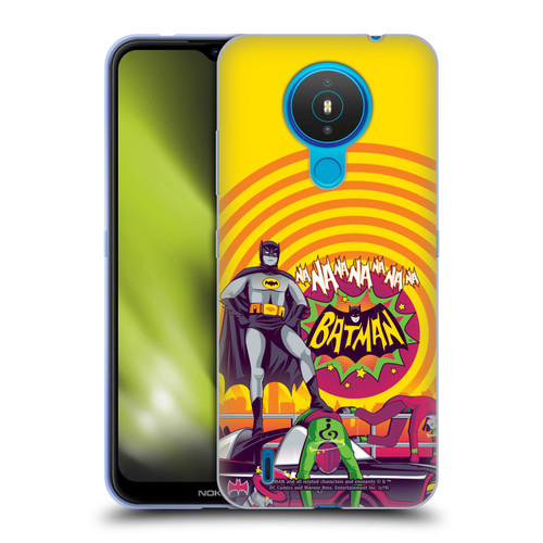 Batman TV Series Graphics Na Na Na Na Soft Gel Case for Nokia 1.4