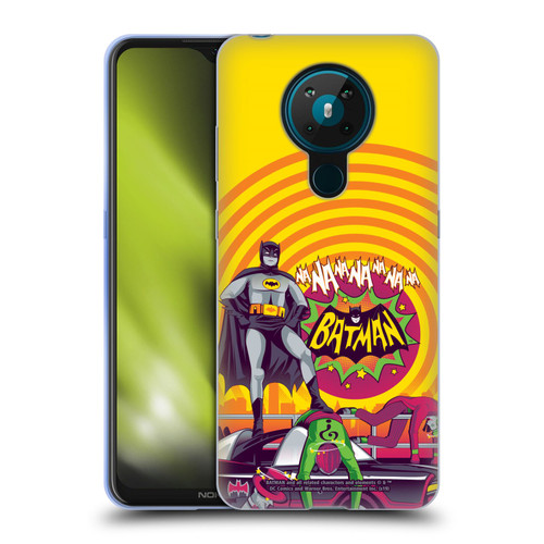 Batman TV Series Graphics Na Na Na Na Soft Gel Case for Nokia 5.3