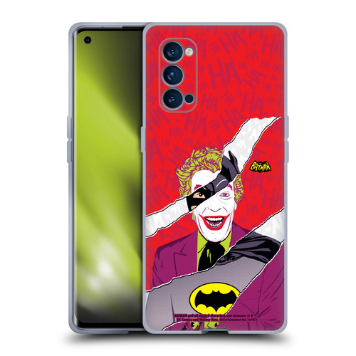Batman TV Series Graphics Joker Soft Gel Case for OPPO Reno 4 Pro 5G
