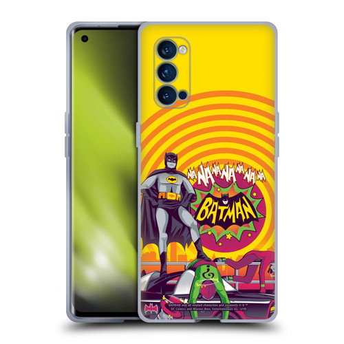 Batman TV Series Graphics Na Na Na Na Soft Gel Case for OPPO Reno 4 Pro 5G