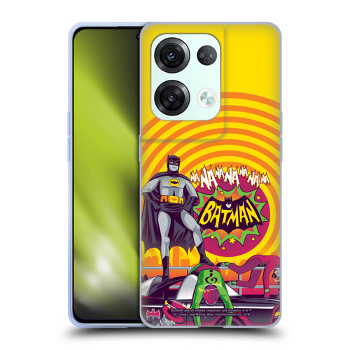 Batman TV Series Graphics Na Na Na Na Soft Gel Case for OPPO Reno8 Pro