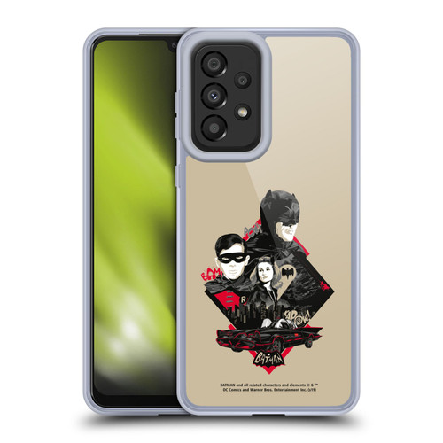 Batman TV Series Graphics Trio Soft Gel Case for Samsung Galaxy A33 5G (2022)
