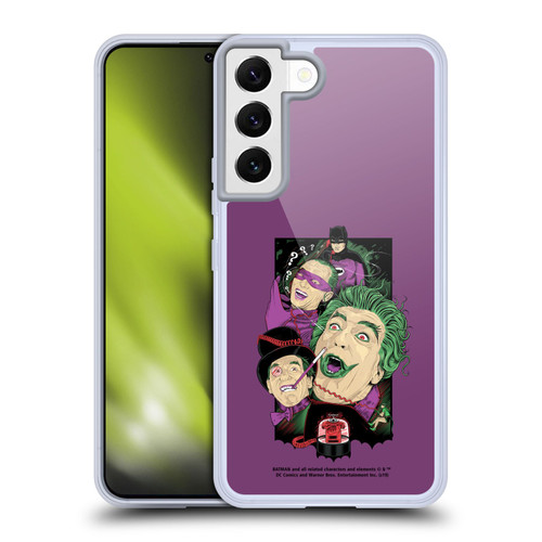 Batman TV Series Graphics Villains Soft Gel Case for Samsung Galaxy S22 5G